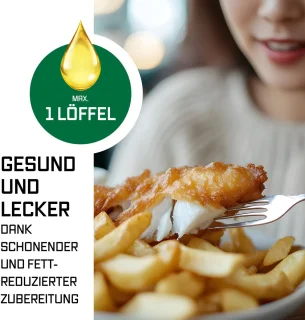 GOURMETmaxx FryUp Verticale Heteluchtfriteuse Dubbele Kamer 10L