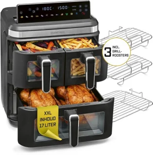 GOURMETmaxx FryUp3 verticale heteluchtfriteuse