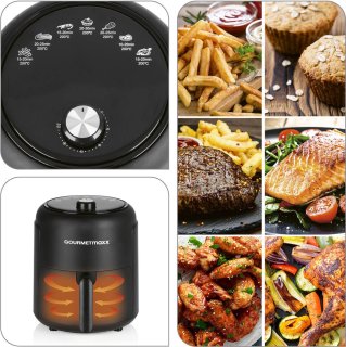 GOURMETmaxx heteluchtfriteuse 2,3L zwart