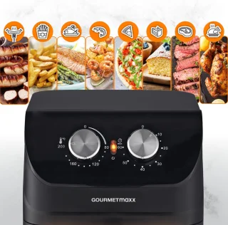 GOURMETmaxx Heteluchtfriteuse 4L 3-in-1