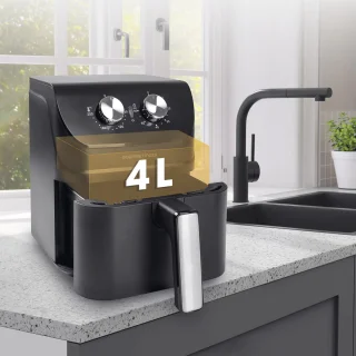 GOURMETmaxx Heteluchtfriteuse 4L 3-in-1