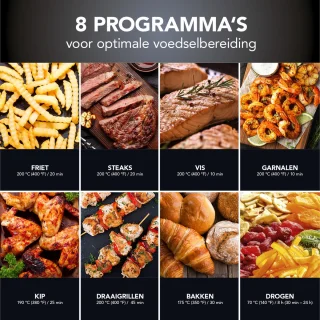 Gourmetmaxx Heteluchtfriteuse 9-in-1