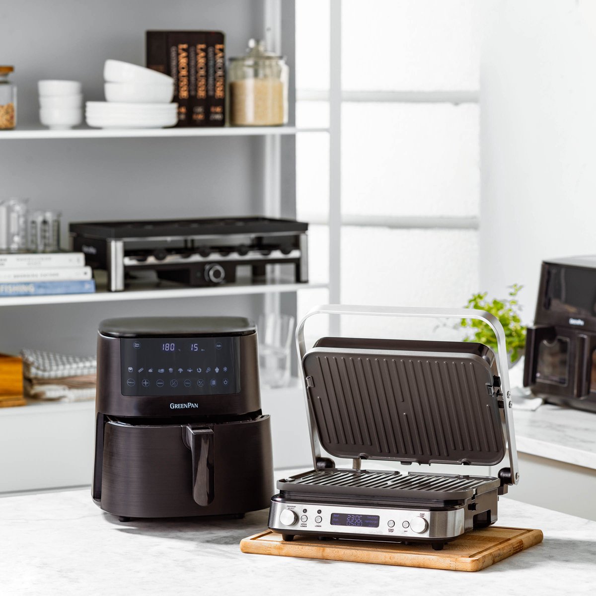 Greenpan Airfryer XXL Bistro 7,2L + Sandra Bekkari Kookboek