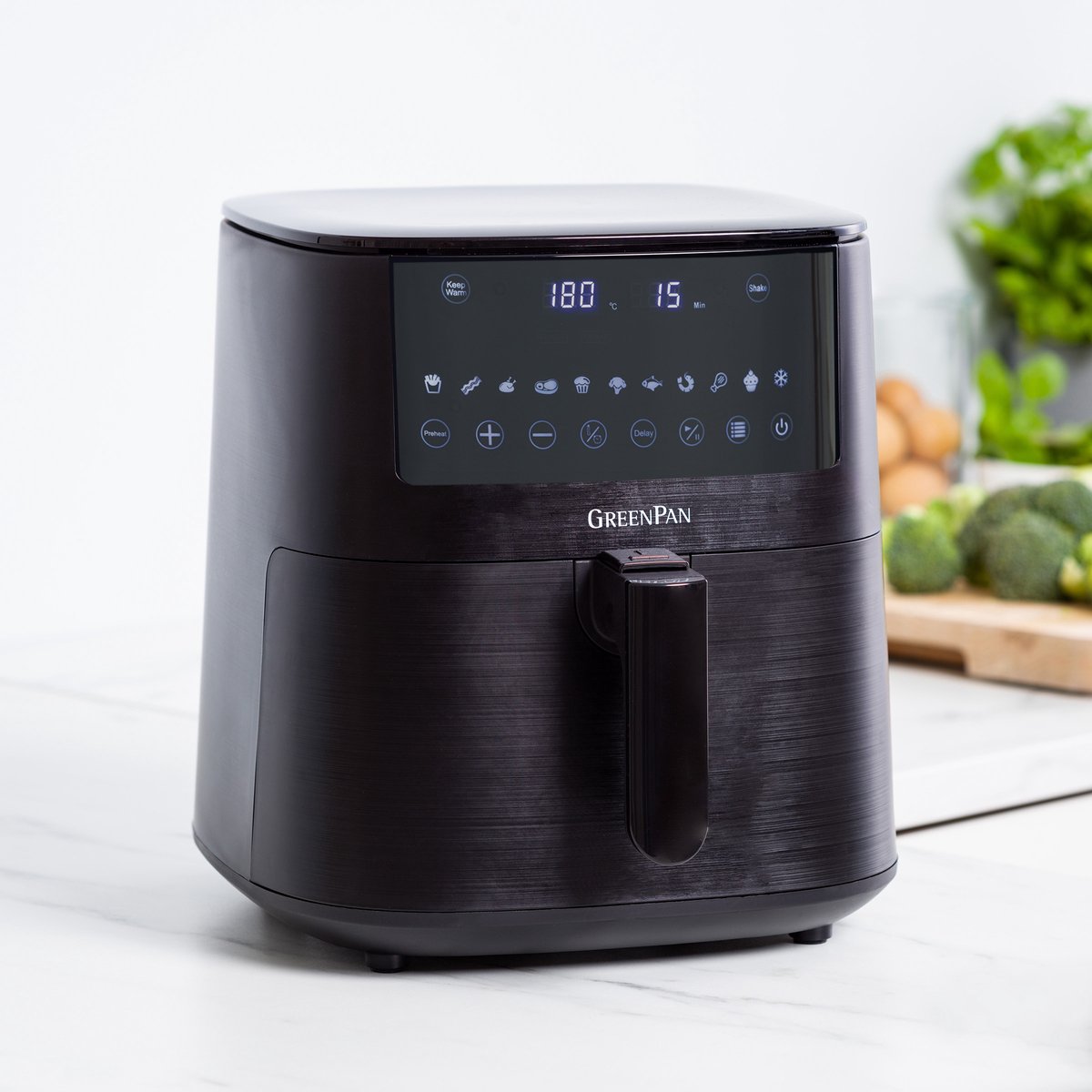 Greenpan Airfryer XXL Bistro 7,2L + Sandra Bekkari Kookboek