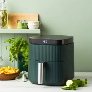 GreenPan Silhouette Airfryer XL 5L – Moroccan Green
