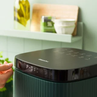 GreenPan Silhouette Airfryer XL 5L – Moroccan Green