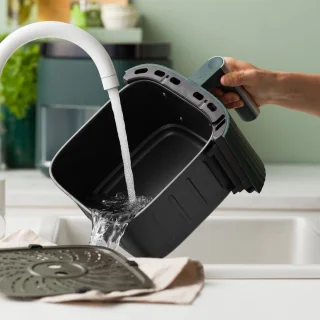 GreenPan Silhouette Airfryer XL 5L – Moroccan Green
