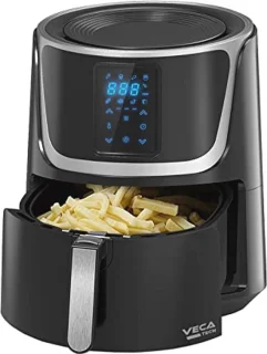Grote airfryer met digitaal led touch screen 5.5 liter