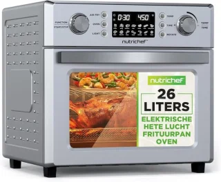Grote airfryer oven met rotisserie