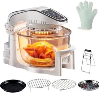 Halogeen airfryer 10 liter wit