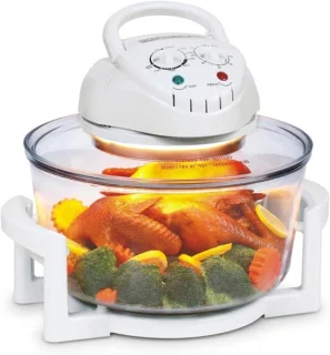 Halogeen heteluchtoven airfryer 12L wit