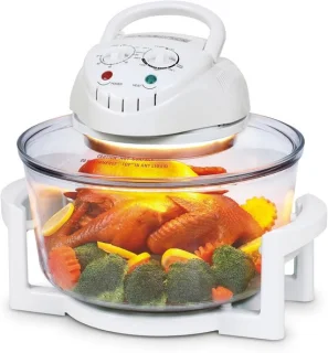 Halogeen luchtfriteuse wit