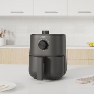 Wat vinden we goed aan de Handmatige heteluchtfriteuse – Mat zwart