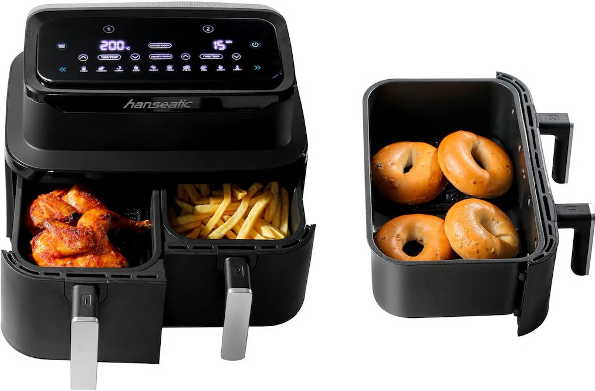 Hanseatic HAF212600D Heteluchtfriteuse