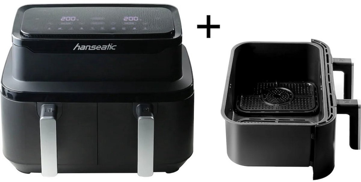 Hanseatic HAF212600D Heteluchtfriteuse