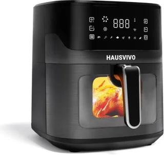Hausvivo heteluchtfriteuse 6,5 l airfryer xl