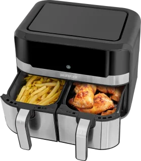 Heinrich HFR 8214 Dubbele Airfryer 2x4.5L