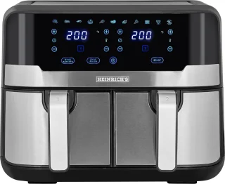 Heinrich HFR 8214 Dubbele Airfryer 2x4.5L