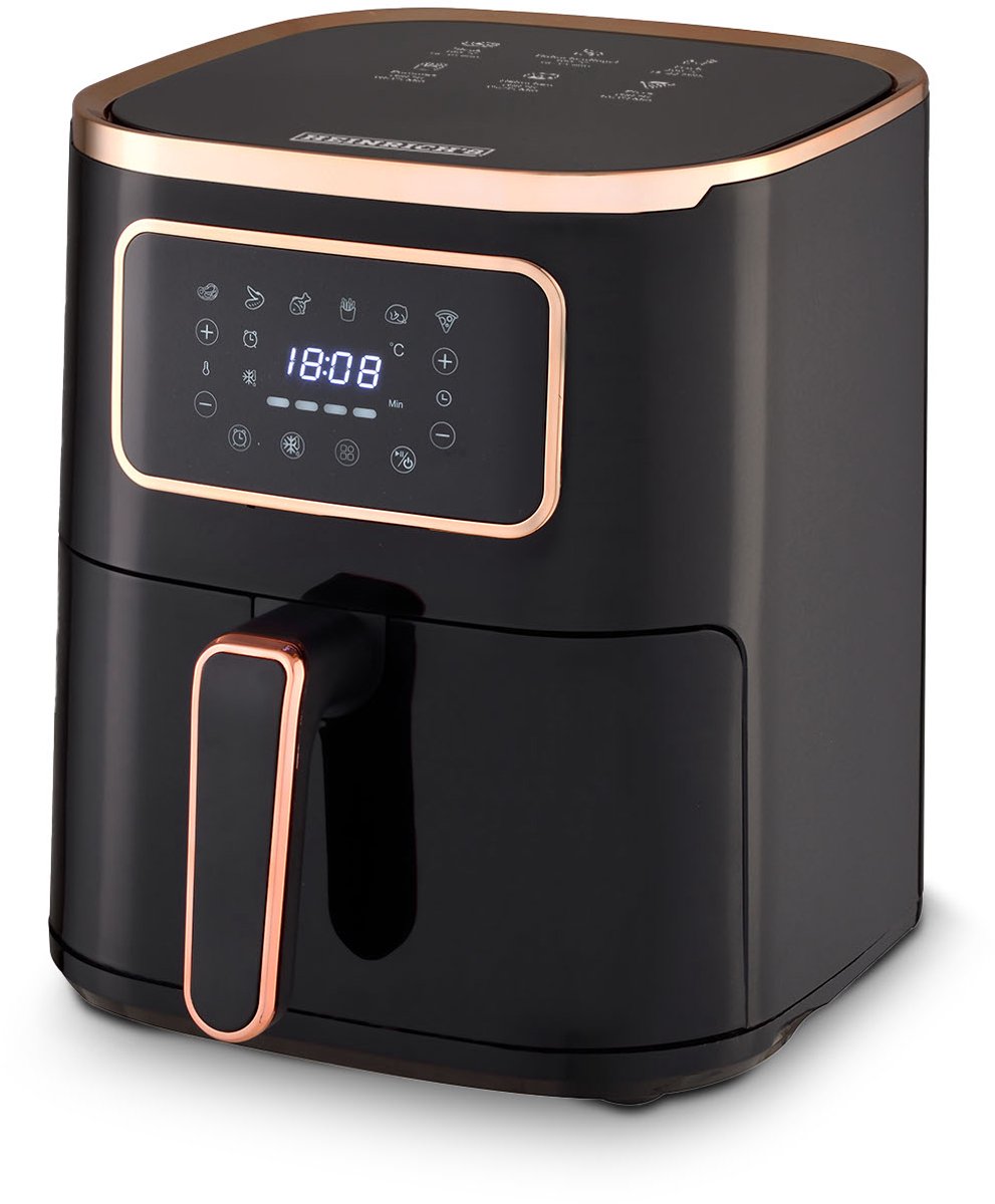 Heinrich HFR 8216 Heteluchtfriteuse 5L Zwart