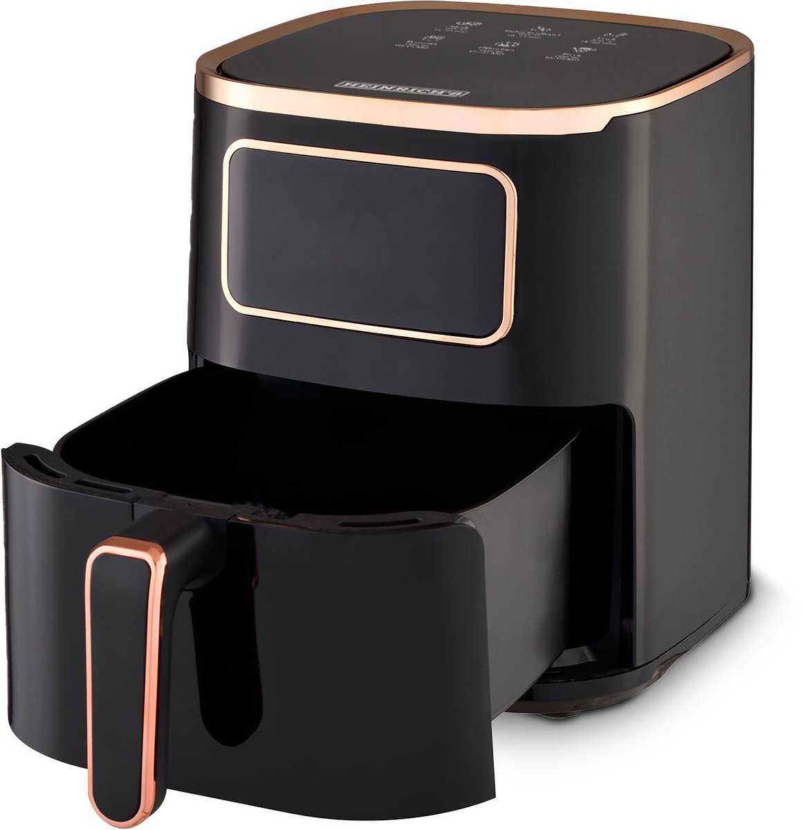 Heinrich HFR 8216 Heteluchtfriteuse 5L Zwart