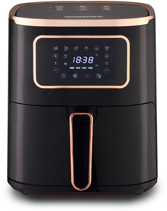Heinrich HFR 8216 Heteluchtfriteuse 5L Zwart