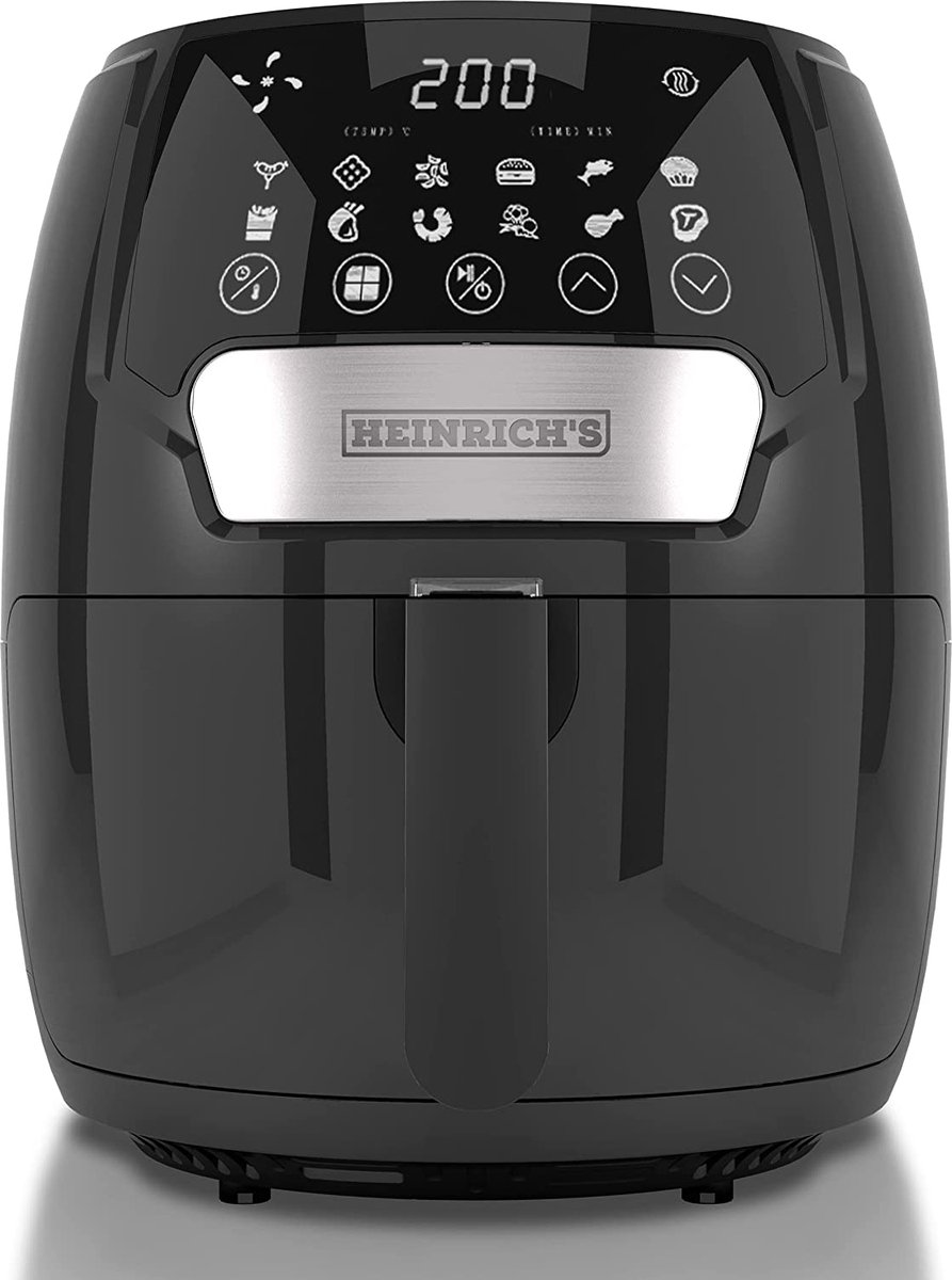 Heinrichs HFR 8212 Airfryer 3.7L digitaal