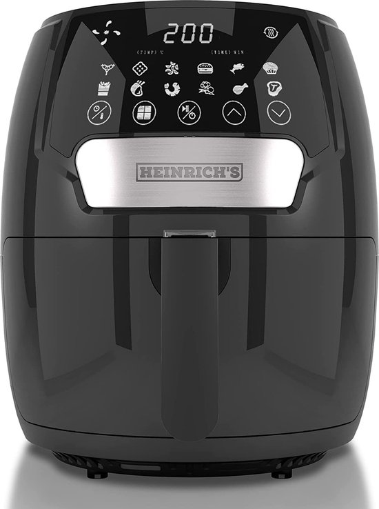 Heinrichs HFR 8212 Airfryer 3.7L digitaal