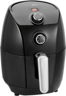 Hete lucht friteuse Airfryer 1.5 liter zwart