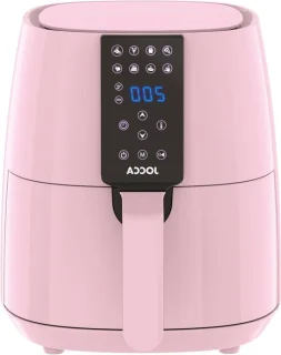 Hete lucht frituurpan 3.8 liter roze