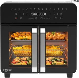 Hete lucht oven - dubbele kamer