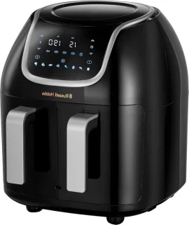Hetelucht friteuse 8,5 liter zwart