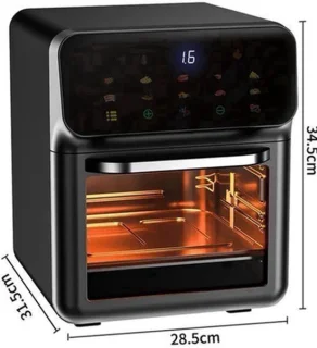 Heteluchtfriteuse 10L 1350W zwart