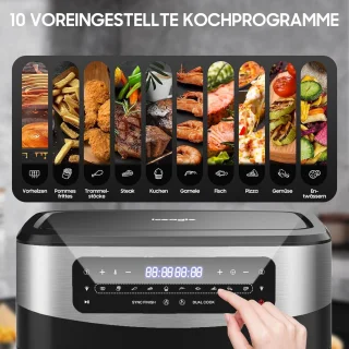Heteluchtfriteuse 12L - 2-laden