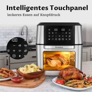 Heteluchtfriteuse 12L