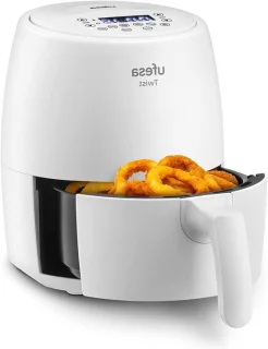 Heteluchtfriteuse 2 liter wit