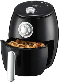 Heteluchtfriteuse 2 liter zwart