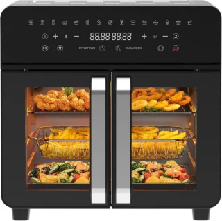 Heteluchtfriteuse 23L Dual Zone XXL Airfryer