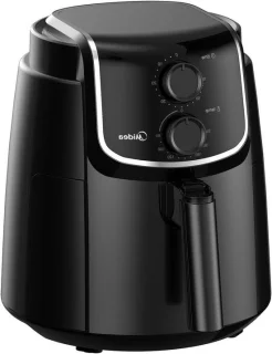 Heteluchtfriteuse 35 liter zwart