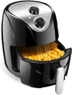 Heteluchtfriteuse 35 liter zwart