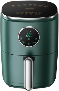 Heteluchtfriteuse - 3.6 liter - groen