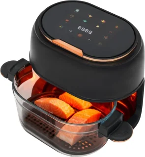 Heteluchtfriteuse 4 l Air Fryer zwart