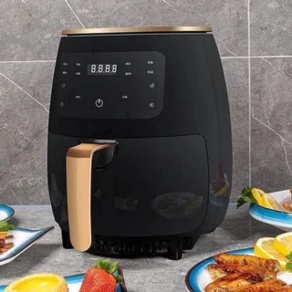 Heteluchtfriteuse 4,5 l 1400 W zwart