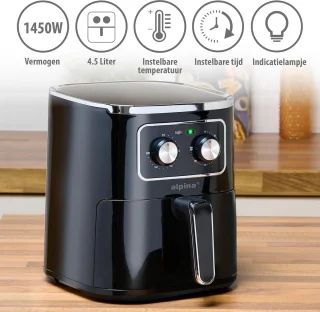 Heteluchtfriteuse 4,5 L