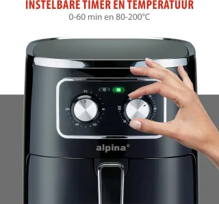 Heteluchtfriteuse 4,5 L