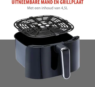 Heteluchtfriteuse 4,5 L