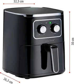 Heteluchtfriteuse 4,5 L