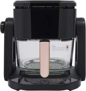 Heteluchtfriteuse 45 liter zwart