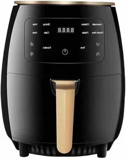 Heteluchtfriteuse 4.5L zwart
