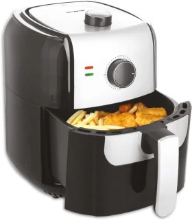 Heteluchtfriteuse 55 liter zwart