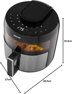 Heteluchtfriteuse 5L